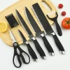 Kit de Facas Churrasco Profissional Antiaderente 6 Peças - Image 3
